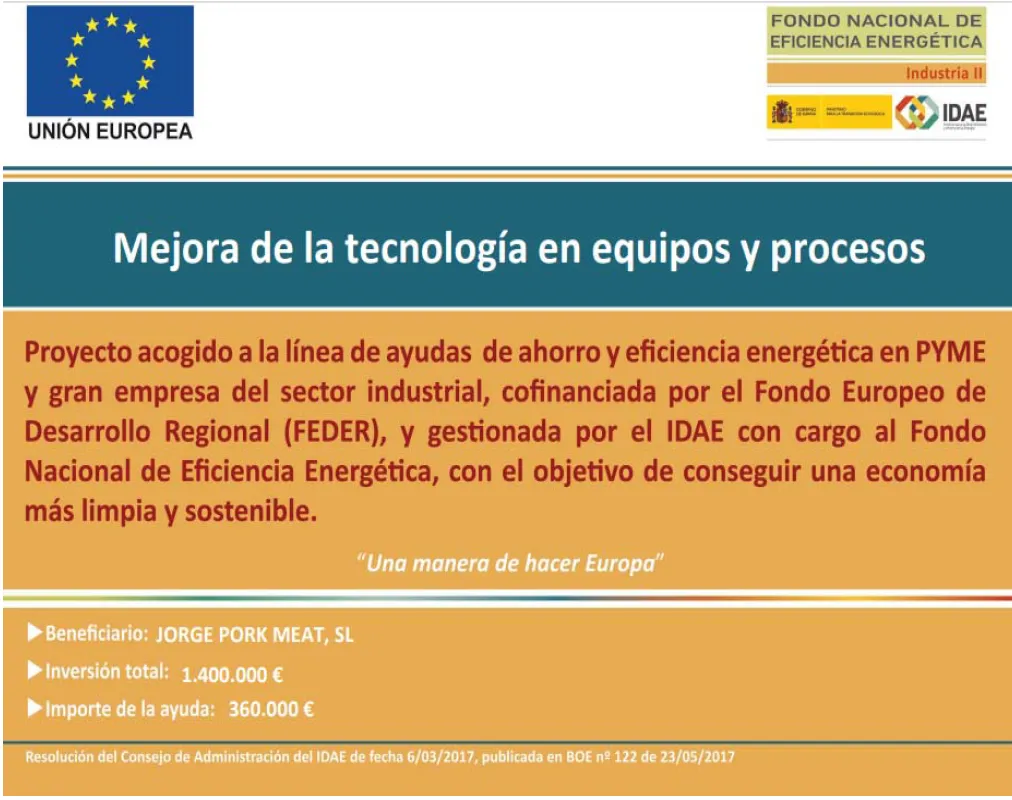 Optimización y mejora de la eficiencia energética