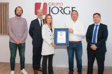 Certificado Aenor grupo jorge entrega