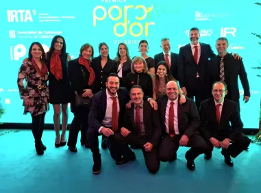 Tres galardones para las granjas de Cuarte SL (Grupo Jorge) en los Premios Porc D’Or 2024