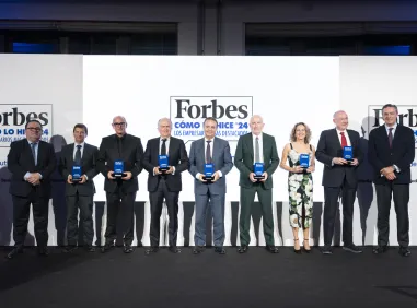 Sergio Samper, CEO de Grupo Jorge, en la lista Forbes de los empresarios más destacados del año